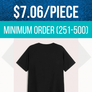 Tee-Shirt (251-500) Pieces